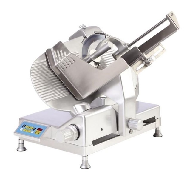 Trancheuse à jambon à pignons automatique 350 mm Vittoria