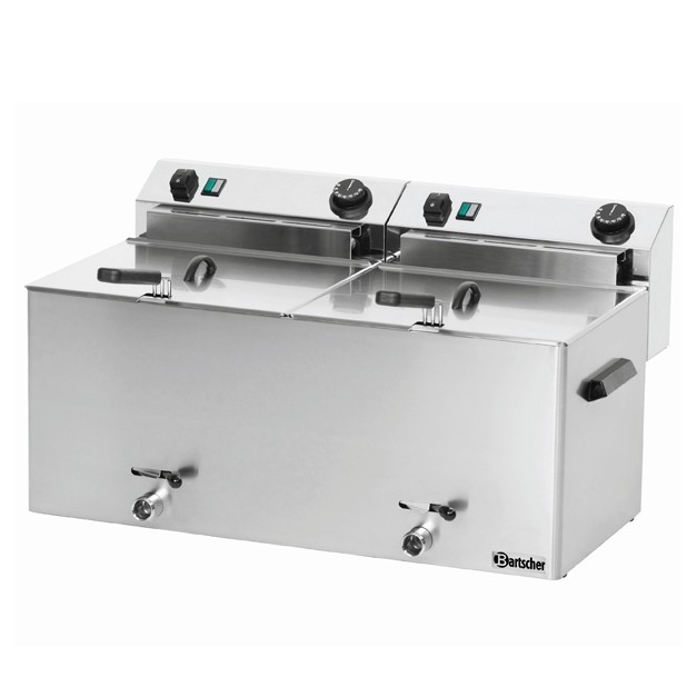 Friteuse de comptoir "professional 2 " 10 litres vidange
