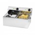 Friteuse électrique professionnelle 2 x 6 litres PROFRI