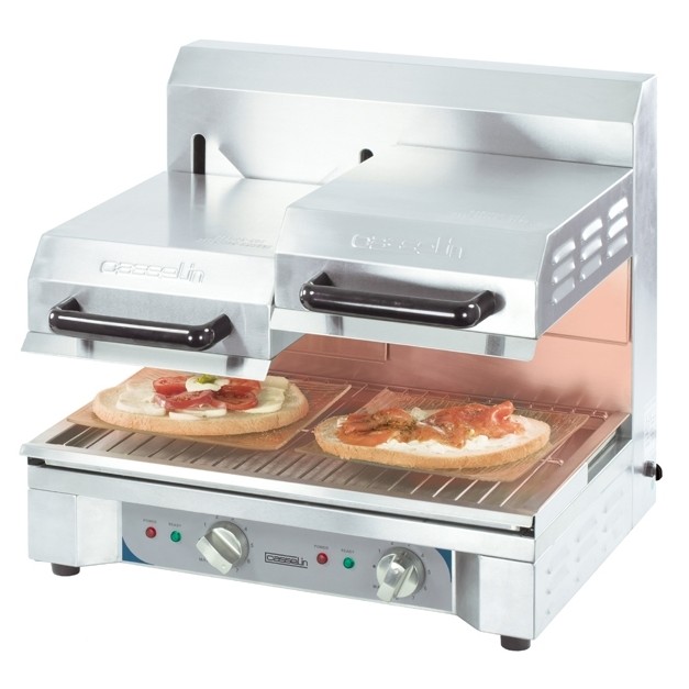 Salamandre électrique professionnelle à quartz avec double plafond mobile Casselin