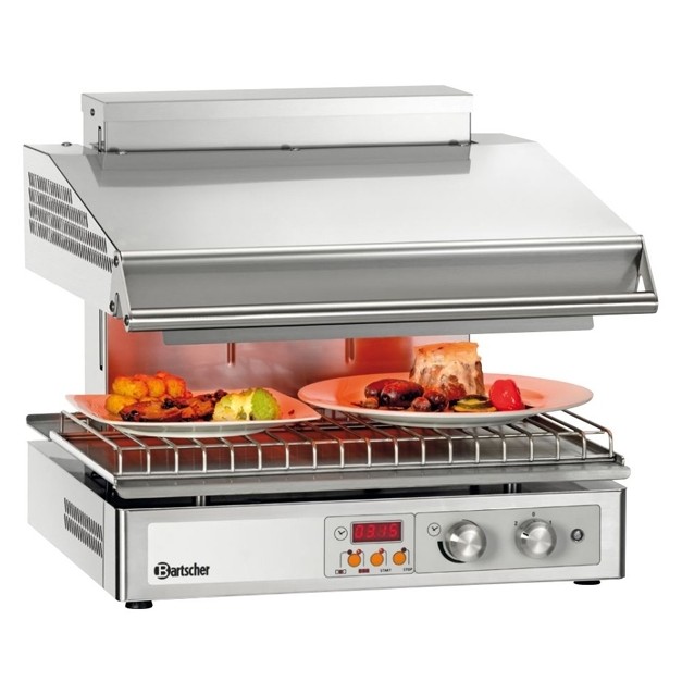 Salamandre électrique professionnelle Hi-Light-Lift 3 zones Bartscher