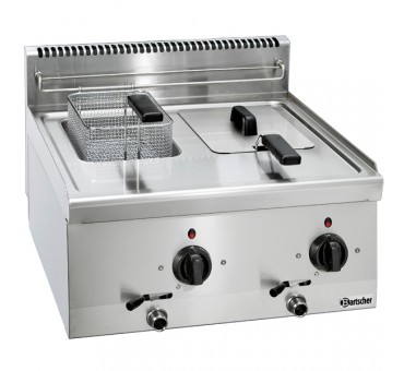 Friteuse électrique professionnelle 2 x 6 litres Bartscher Friteuse électrique professionnelle 2 x 6 litres Bartscher