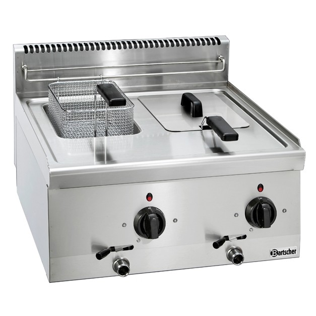 Friteuse électrique professionnelle 2 x 6 litres Bartscher