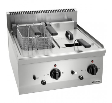 Friteuse électrique professionnelle 2 x 8 litres Bartscher Friteuse électrique professionnelle 2 x 8 litres Bartscher