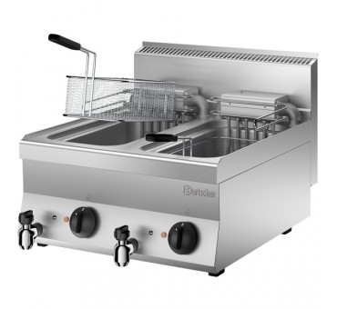 Friteuse électrique professionnelle 2 x 10 litres Bartscher Friteuse électrique professionnelle 2 x 10 litres Bartscher