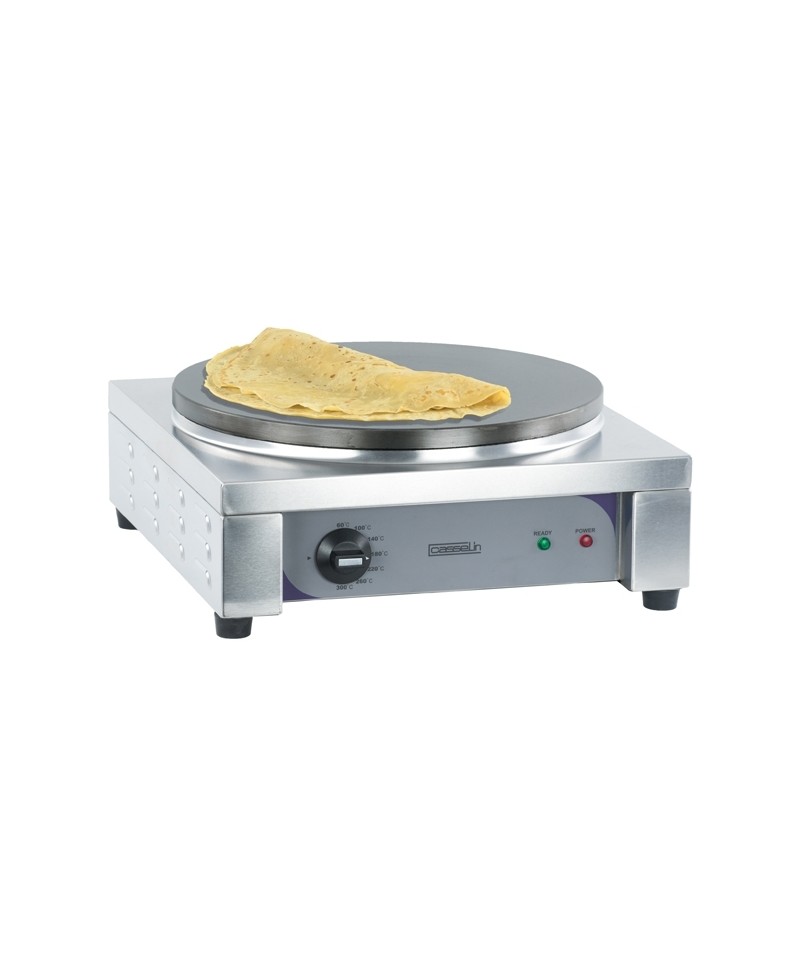 Crêpière électrique professionnelle carrée 35 mm Casselin