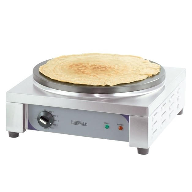 Crêpière éléctrique professionnelle carrée 40 cm Casselin