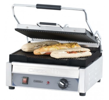 Grill panini électrique professionnel Grand Premium Rainurée-Rainurée Casselin Grill panini électrique professionnel Grand Premium Rainurée-Rainurée Casselin