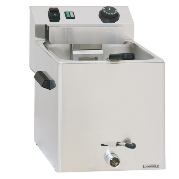 Cuiseur à pâtes électrique professionnel avec vidange 1 panier Casselin