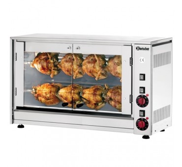 Rôtissoire électrique professionnelle 8 poulets Bartscher Rôtissoire électrique professionnelle 8 poulets Bartscher