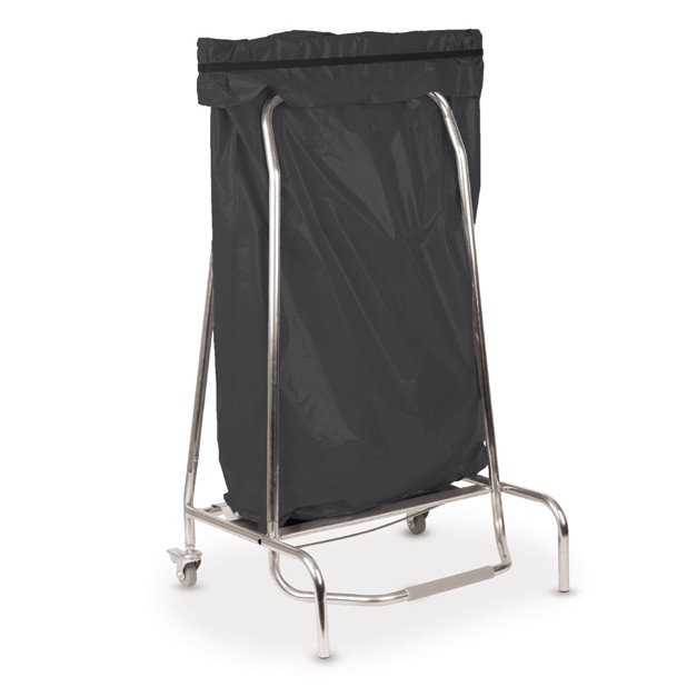 Porte sac poubelle en inox 110L Casselin