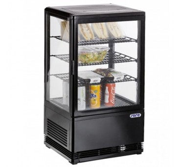 Vitrine Réfrigérée 70 litres Noir saro Vitrine Réfrigérée 70 litres Noir saro