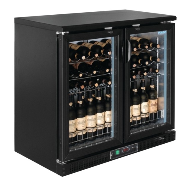 Cave à vin autoportante – Refroidisseur de vin compact réglable noir bleu  iComfort 35 bouteilles à une zone unique avec faible consommation  d'énergie. : : Maison