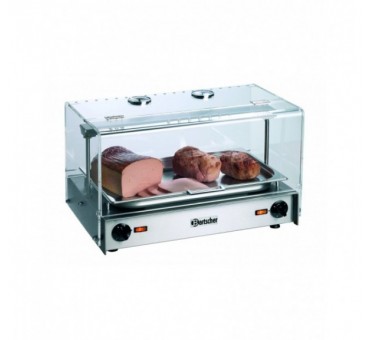 Vitrine chauffante. plexiglas 1/1GN Vitrine chauffante. plexiglas 1/1GN