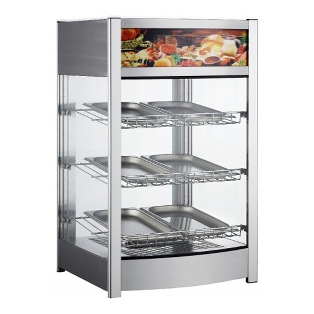 Vitrine de présentation chaude 97 litres FINN