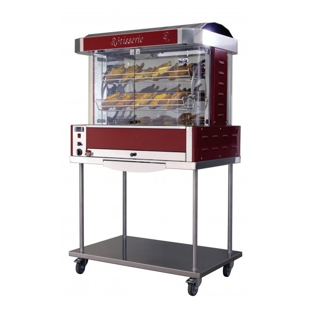 Rôtissoires à Balancelles Galaxy 6 avec chariot