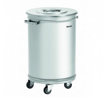 Poubelle inox 56L Poubelle inox 56L