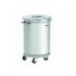 Poubelle inox 56L