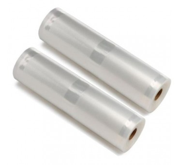 rouleaux de sachet sous vide gaufrés 280 MM X 6 M lot de deux rouleaux de sachet sous vide gaufrés 280 MM X 6 M lot de deux