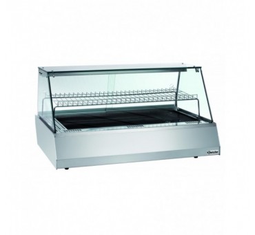 Vitrine chauffante. 3/1GN, verre plat Vitrine chauffante. 3/1GN, verre plat