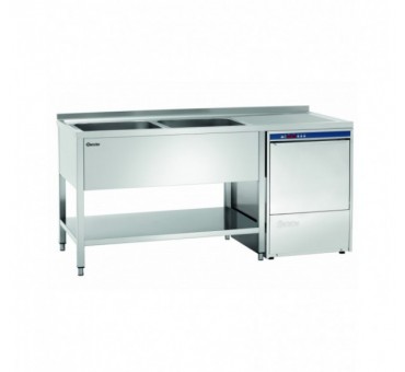 Plonge laverie 700, L1800 2bacs. GAUCHE Plonge laverie 700, L1800 2bacs. GAUCHE