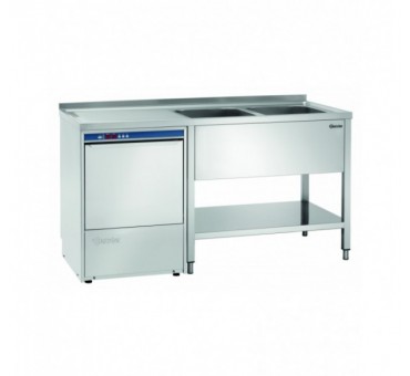 Plonge laverie 700, L1600 2bacs. DROITE Plonge laverie 700, L1600 2bacs. DROITE