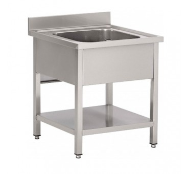 Plonge inox 700 1 Bac central Plonge inox 700 1 Bac central