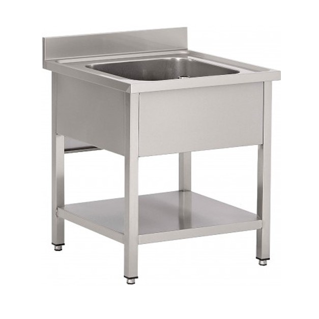 Plonge inox 700 1 Bac central