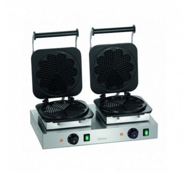Gaufrier 2 formes coeur 2HW211 Gaufrier 2 formes coeur 2HW211