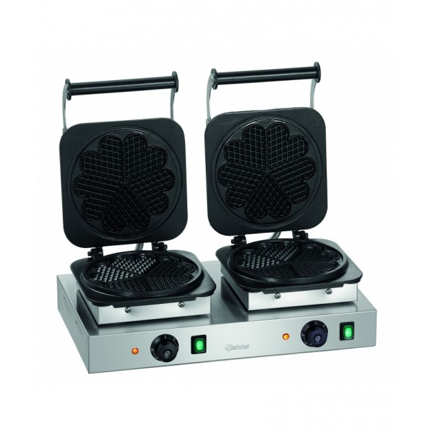 Gaufrier 2 formes coeur 2HW211