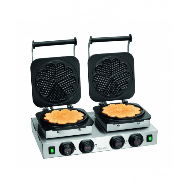 Gaufrier forme coeur MDI 2HW211