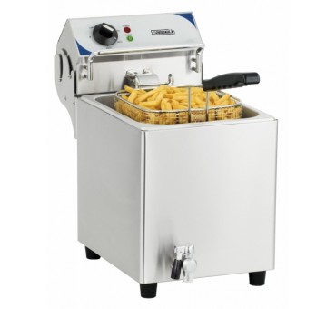 Friteuse électrique professionnelle 7 Litres Vidange Casselin Friteuse électrique professionnelle 7 Litres Vidange Casselin