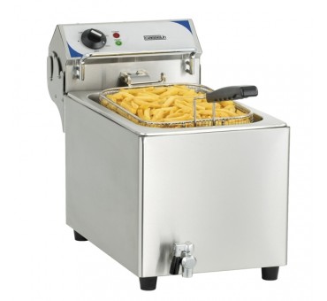 Friteuse électrique professionnelle 10 Litres avec vidange Casselin Friteuse électrique professionnelle 10 Litres avec vidange Casselin