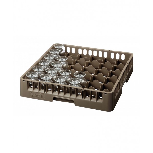 Casier verres, 36 compartiments.