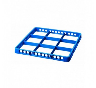 Séparateur panier 9, 500x500x45,bleu Séparateur panier 9, 500x500x45,bleu