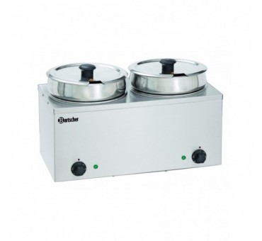 Bain Marie Hotpot, 2x pot, 6,5 L Bain Marie Hotpot, 2x pot, 6,5 L