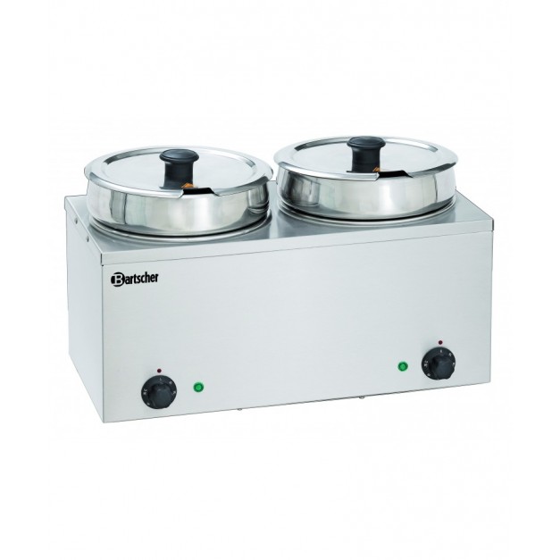 Bain Marie Hotpot, 2x pot, 6,5 L
