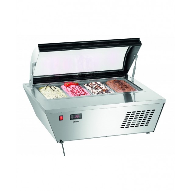 Vitrine à glaces 4x6,5L-R