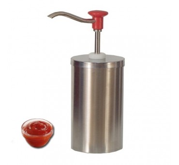 Distributeur de sauces avec poussoir 2.25 litres Distributeur de sauces avec poussoir 2.25 litres