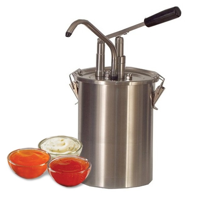 Distributeur de sauces avec piston 5 litres