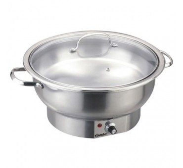 Chafing dish électrique rond 3.8 Litres Bartscher Chafing dish électrique rond 3.8 Litres Bartscher