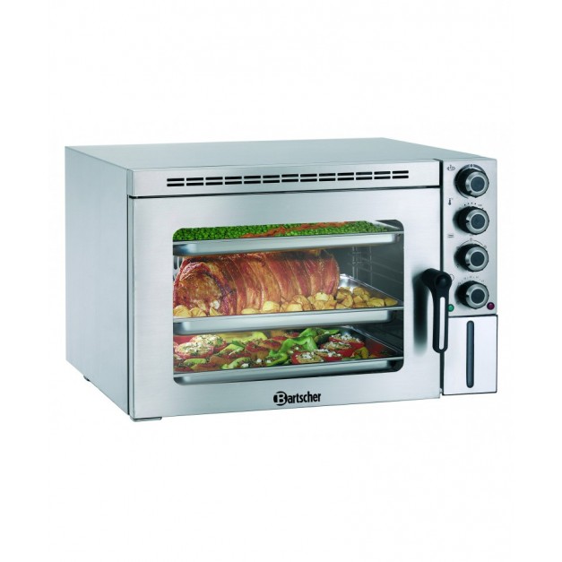 Four mixte à vapeur compacte, 4 x 2/3 GN