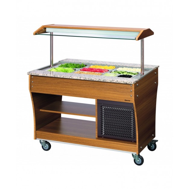 Chariot buffet, froid, 3x1/1 GN