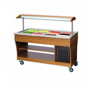 Chariot buffet, froid, 4x1/1 GN Chariot buffet, froid, 4x1/1 GN