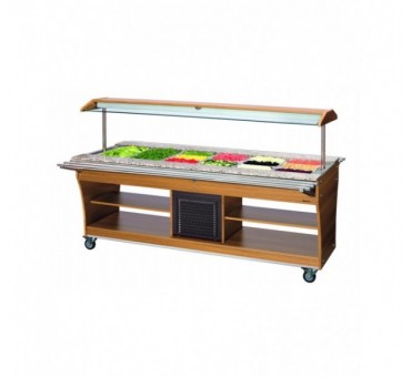 Chariot buffet, froid, 6x 1/1 GN Chariot buffet, froid, 6x 1/1 GN