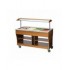 Chariot buffet, chaud, 4x1/1GN