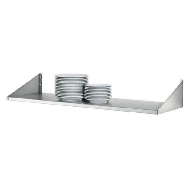 Étagère spéciale assiette en inox bartscher profondeur de 200 mm