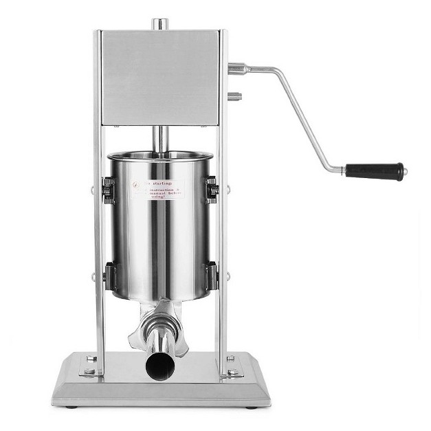 Poussoir à saucisses inox vertical 5 litres