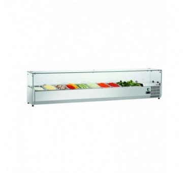 Présentoir réfrigéré GL4 10 x GN 1/4 Présentoir réfrigéré GL4 10 x GN 1/4