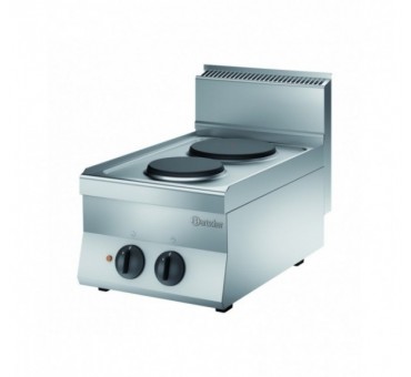Cuisinière électrique 650, B400, 2PL, TG Cuisinière électrique 650, B400, 2PL, TG